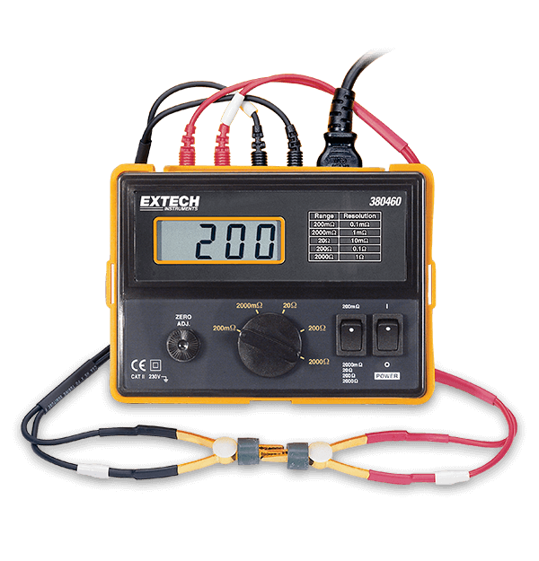 Extech 380460 Precision Milliohm Meter (110V)