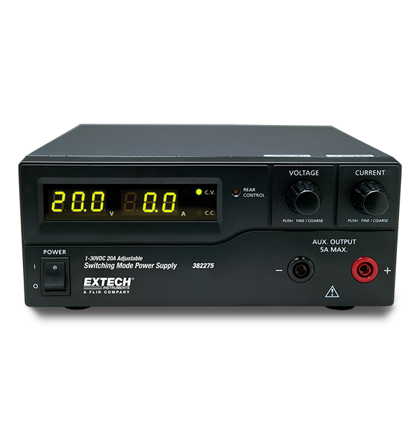 Extech 382275 600W Switching Mode DC Power Supply (120V)