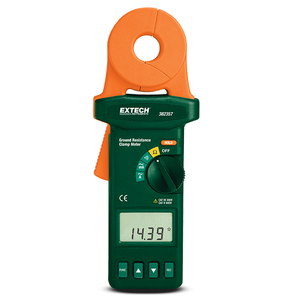 Extech 382357 Clamp-on Ground Resistance Tester