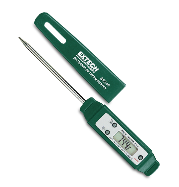 Contact Thermometer 39240 Waterproof Stem Thermometer
