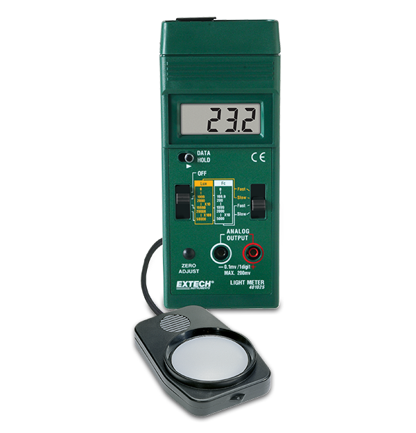 Extech 401025 Foot Candle/Lux Light Meter