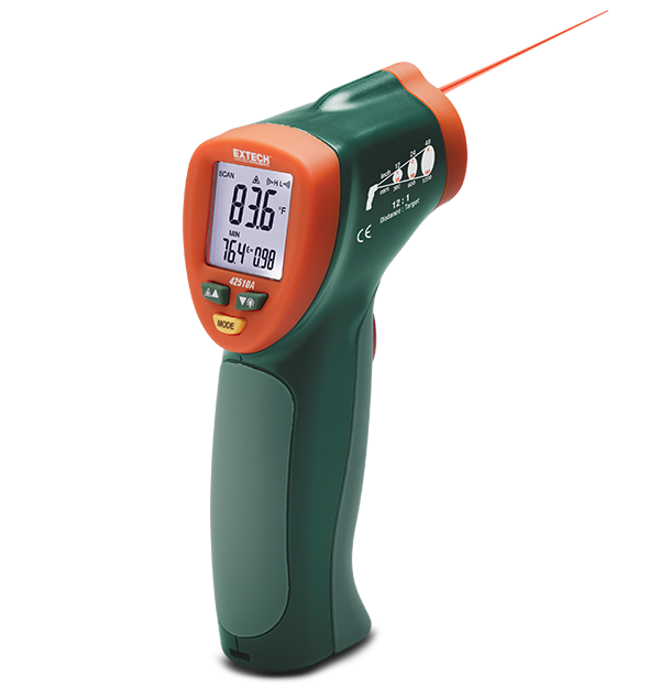 Contact Thermometer 42510A Wide Range Mini IR Thermometer