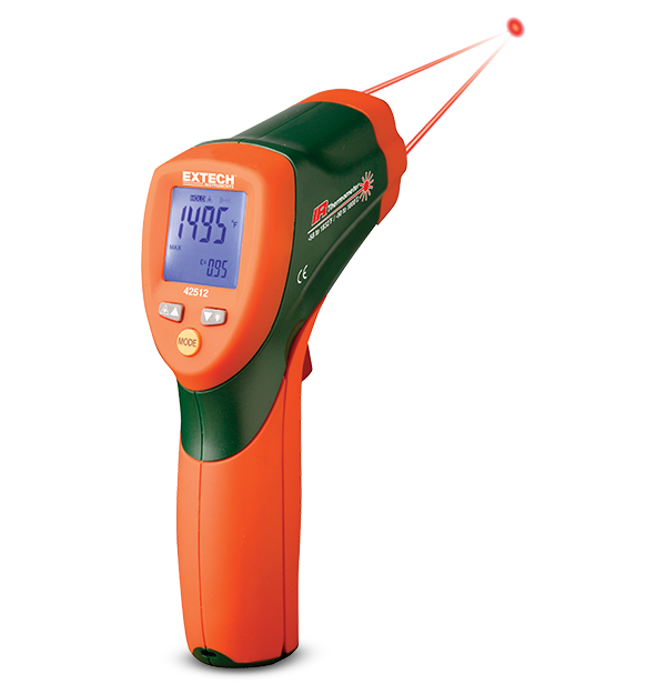 Extech 42512 Dual Laser InfraRed Thermometer