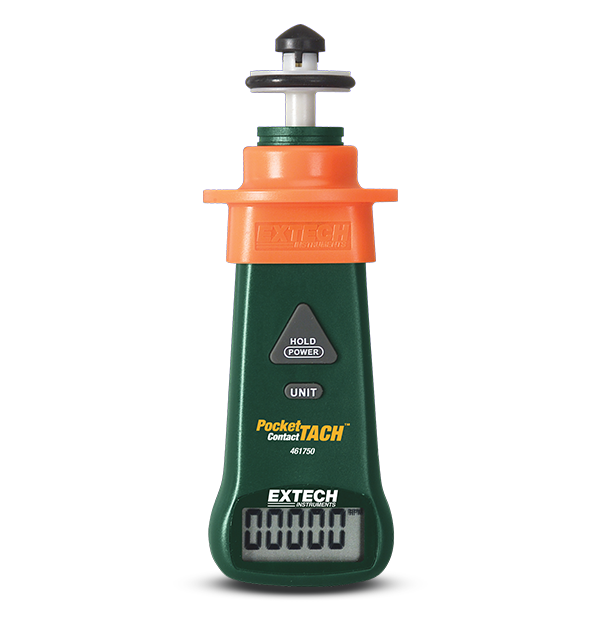 Extech 461750 PocketTach® Mini Contact Tachometer