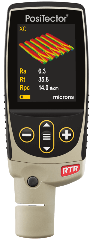 PosiTector® RTR 3D Replica Tape Reader to Measure and Record 2D/3D Surface Profile Parameters