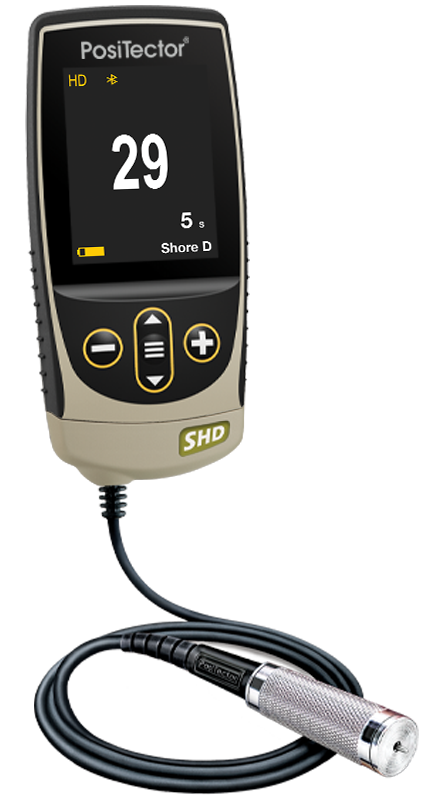 PosiTector® SHD Shore Hardness Durometers for the indentation hardness of non-metallic materials