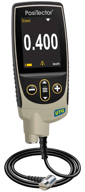 PosiTector® UTG Ultrasonic Thickness Gage Measures Wall Thickness