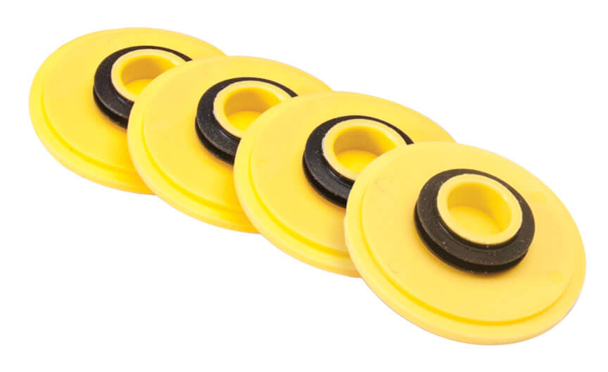 Replacement Caps Available in packs of 4 or 16.