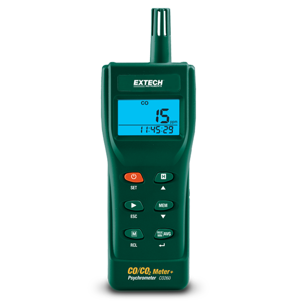 Air Quality Meter CO260 CO/CO2 Meter