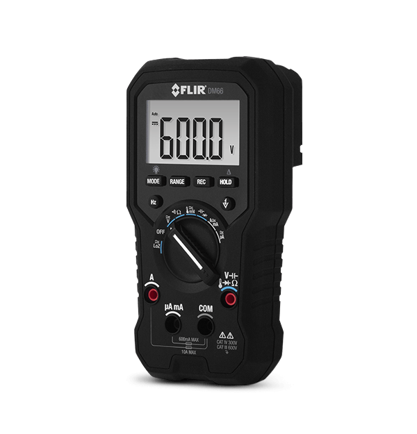 FLIR DM66 TRMS Multimeter with VFD Mode