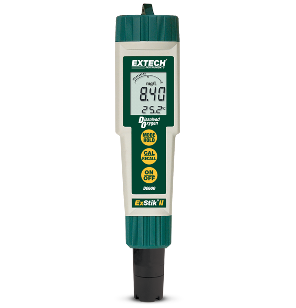 Extech DO600 Waterproof ExStik® II Dissolved Oxygen Meter