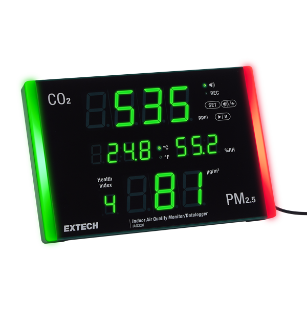 Air Quality Meter IAQ320 Indoor Air Quality Monitor and Datalogger with PM2.5