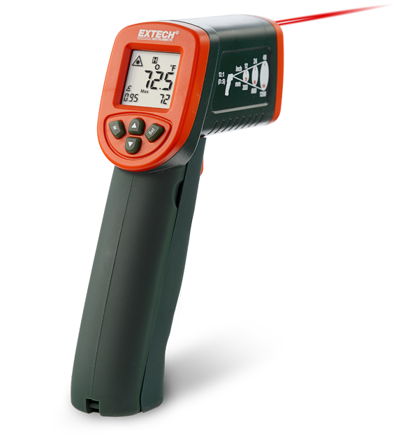 Contact Thermometer IR267 Mini IR Thermometer with Type-K Input