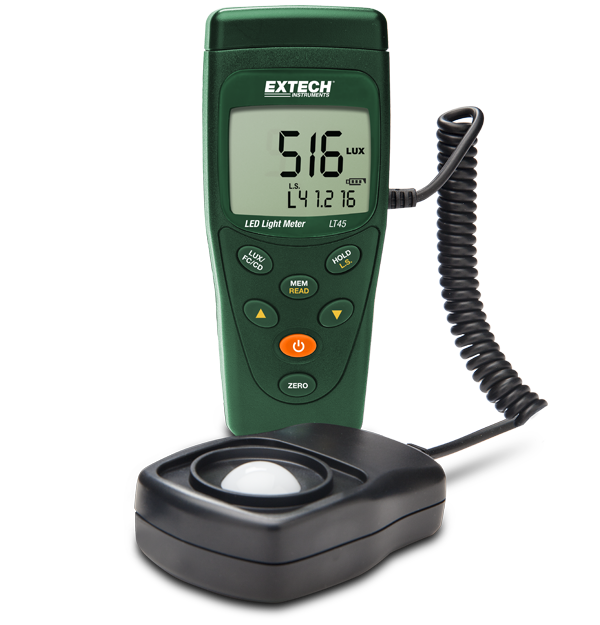 Light Meter
LT45 Color LED Light Meter