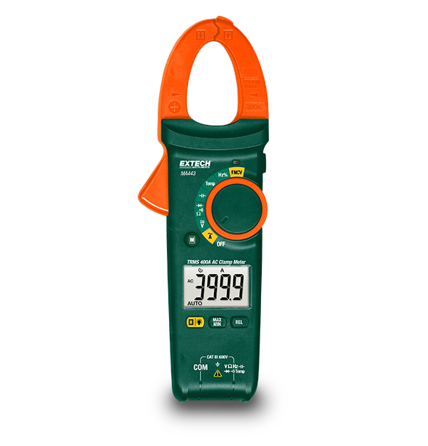 Extech MA443 400A True RMS AC Clamp Meter + NCV