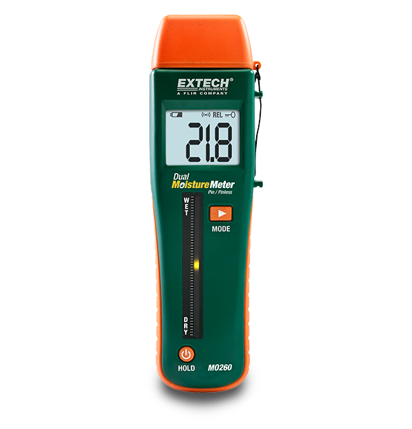 Extech MO260 Combination Pin/Pinless Moisture Meter