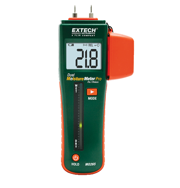 Extech MO265 Combination Pin/Pinless Moisture Meter