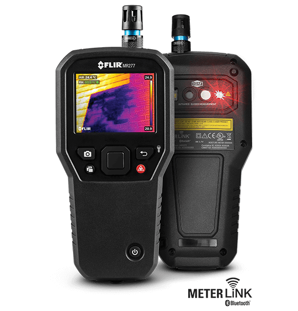 FLIR MR277 Building Inspection System with Moisture Hygrometer & MSX® IR Camera