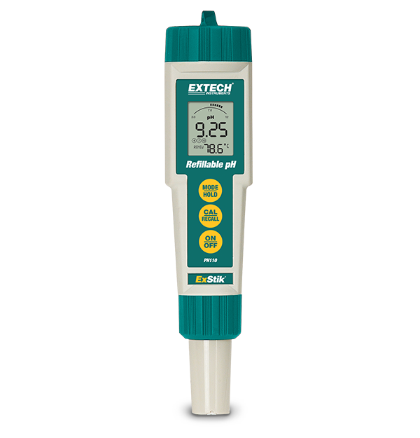 Extech PH110 ExStik® Refillable pH Meter