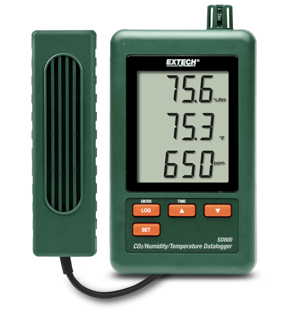 Extech SD800 CO2, Humidity and Temperature Datalogger