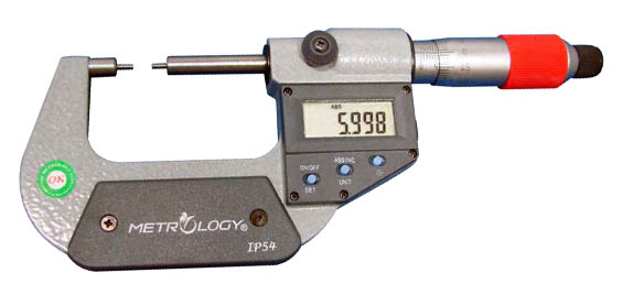 Special Jaw Outside Micrometer