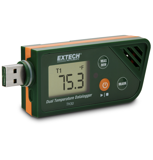Extech TH30 USB Dual Temperature Datalogger