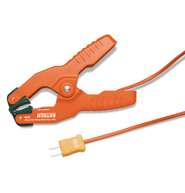 Extech TP200 Type-K Pipe Clamp Temperature Probe (-4 to 200°F)
