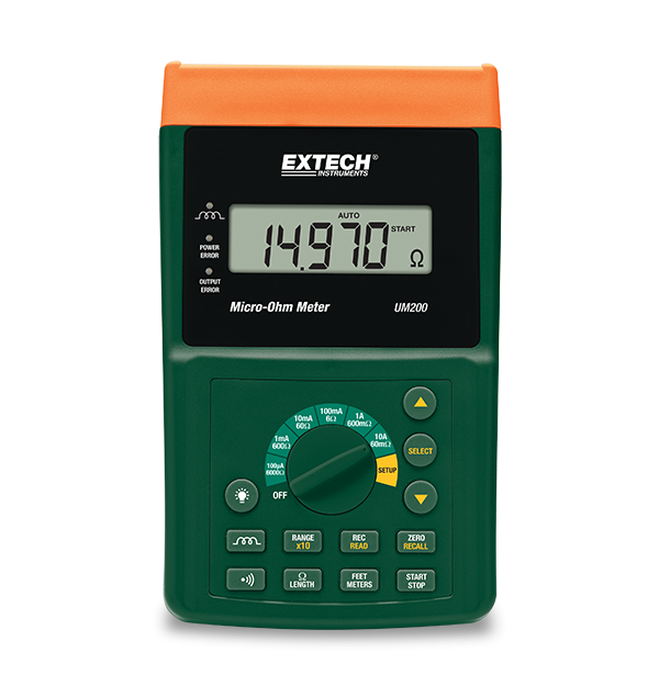 Extech UM200 High Resolution Micro-Ohm Meter