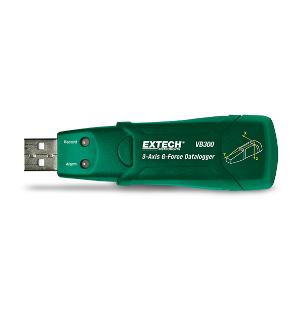 Extech VB300 3-Axis G-Force USB Datalogger